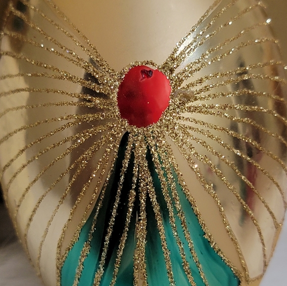 WATERFORD HOLIDAY HEIRLOOMS 1998 DATED EGG CHRISTMAS ORNAMENT - Picture 5 of 16